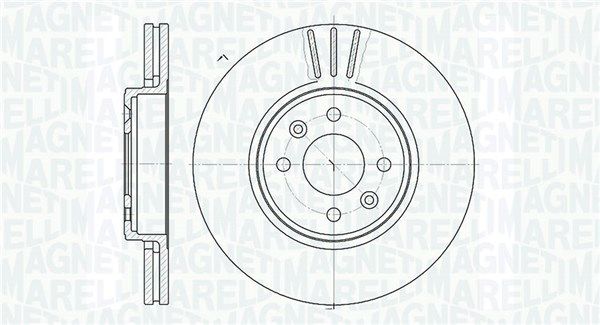 MAGNETI MARELLI Jarrulevy 361302040198